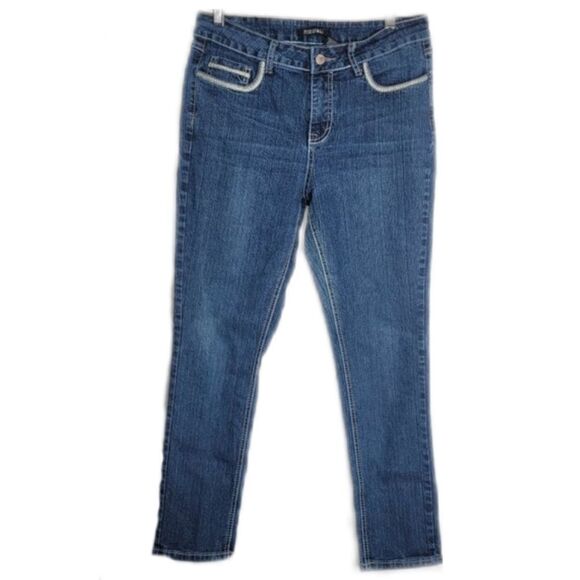 𝅺ROZ & Ali Denim Blue Size 10 jeans - Picture 1 of 14